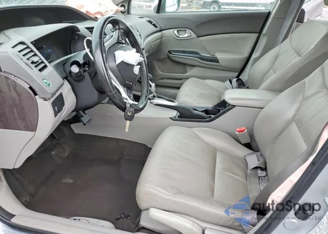 2012 Honda Civic Hybrid L from USA, damaged, VIN JHMFB4F38CS002292